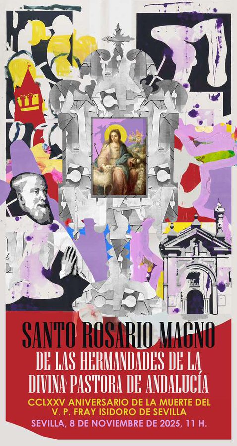 Presentado el cartel del Rosario Magno por el 275º aniversario del Venerable Padre Fray Isidoro de Sevilla