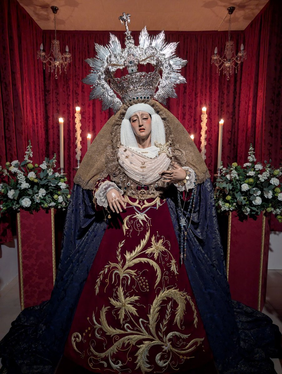 Horario e Itinerario Procesion de Nuestra Señora del Consuelo y Desamparo. Sevilla 19 de Octubre del 2025