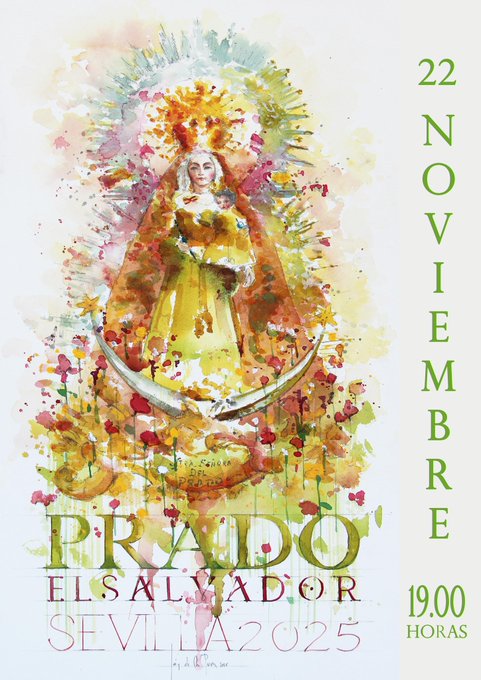La Hermandad de la Virgen del Prado presenta el cartel de su salida procesional 2025