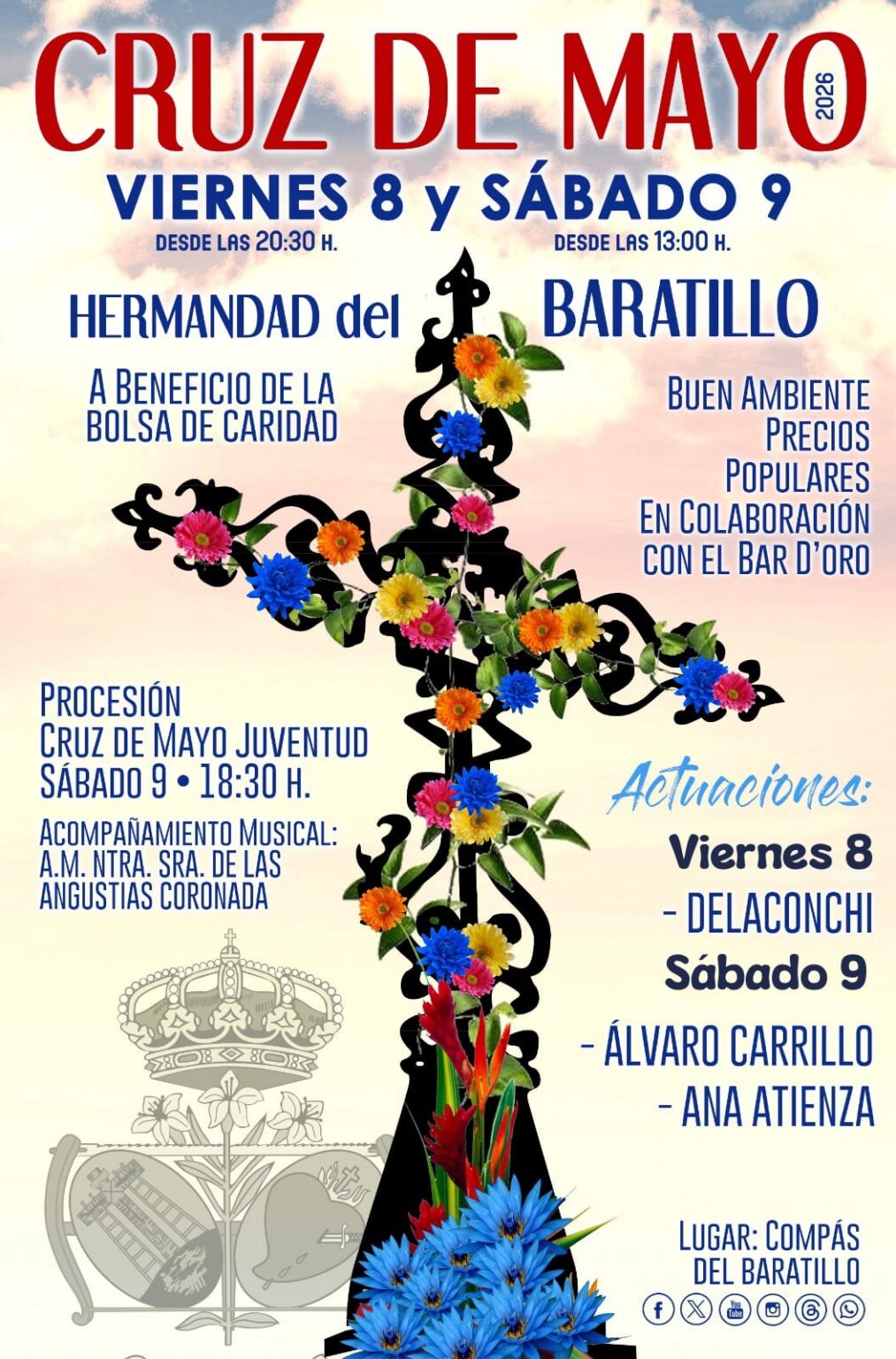 el baratillo - cruz de mayo - 8 y 9 de mayo