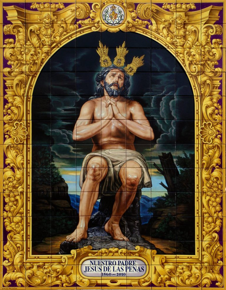 la estrella - azulejo señor de las penas