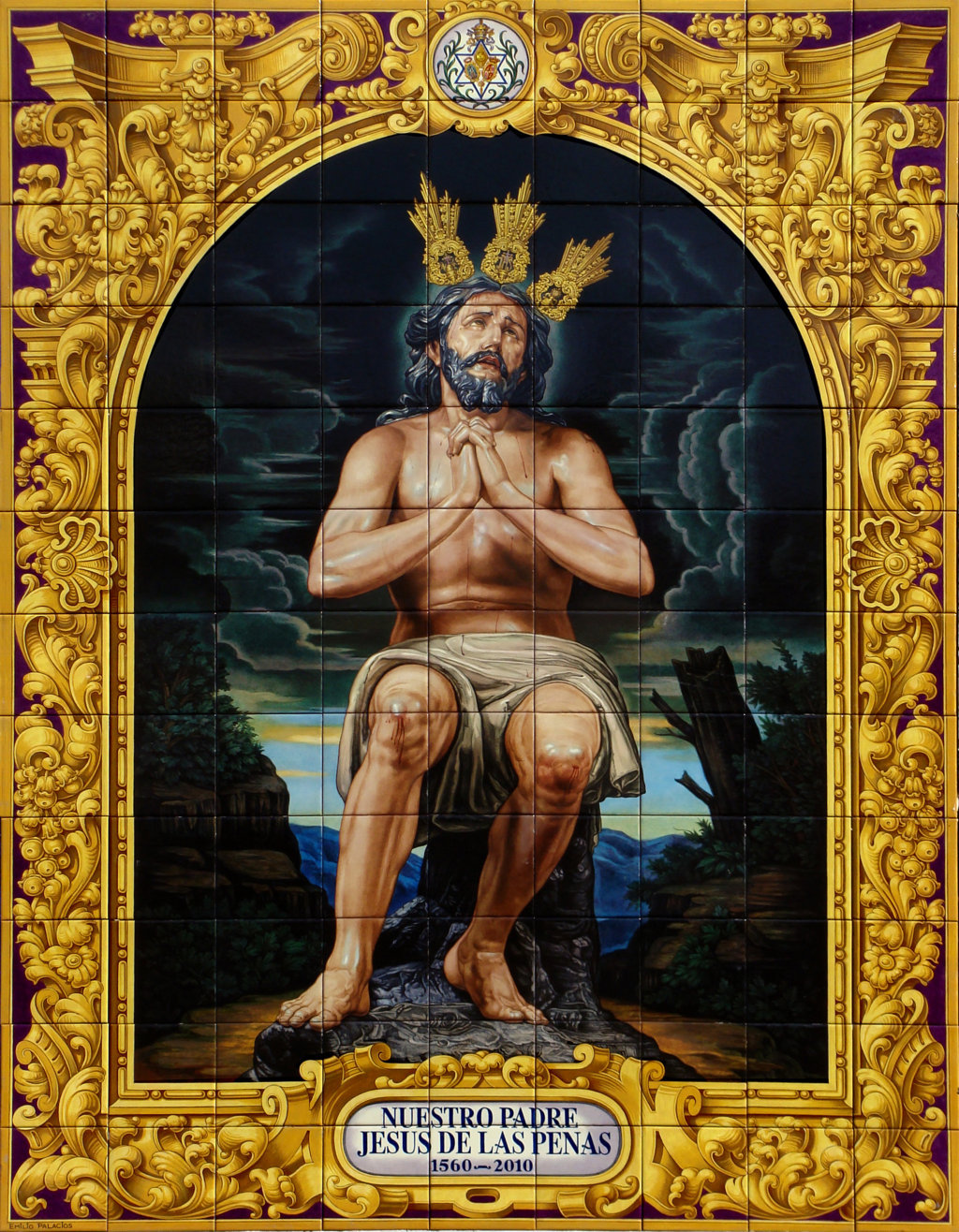 la estrella - azulejo señor de las penas