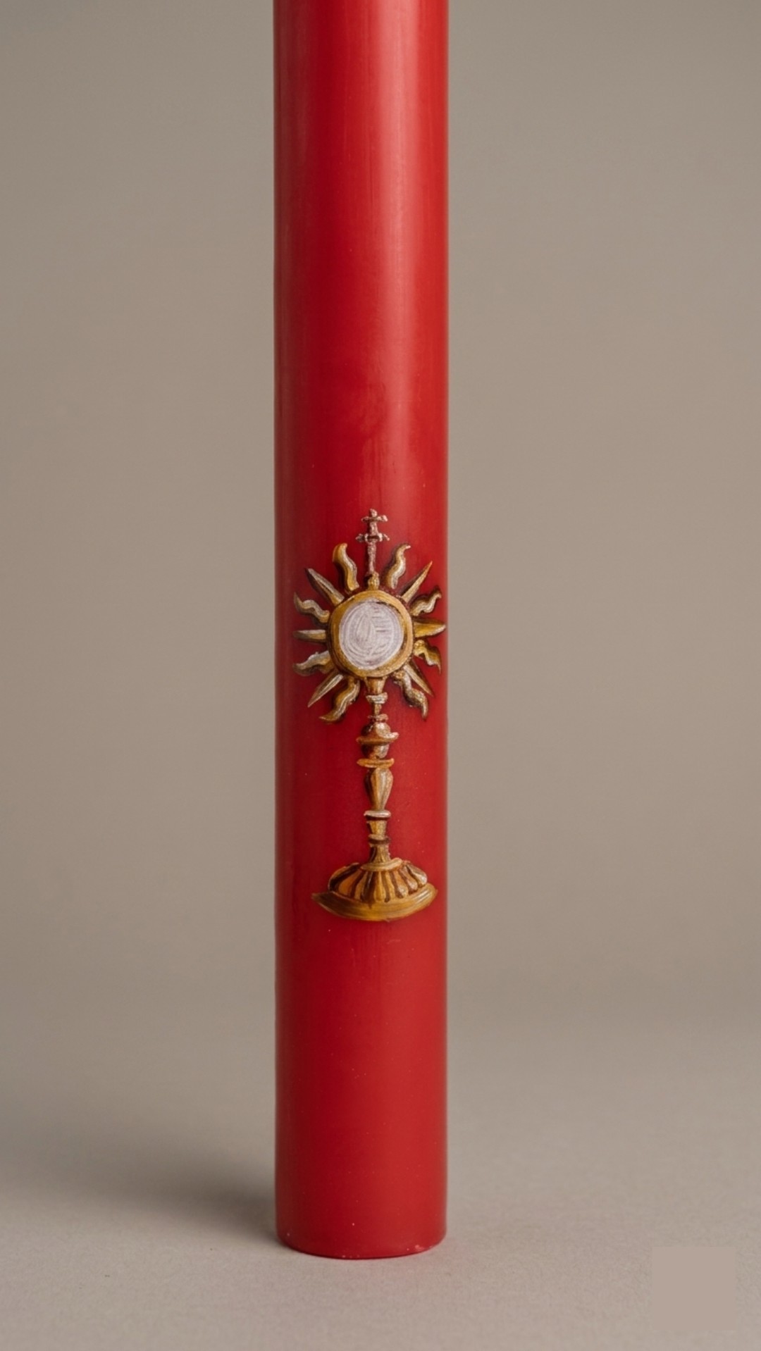 la o - decoración cirios procesión impedidos