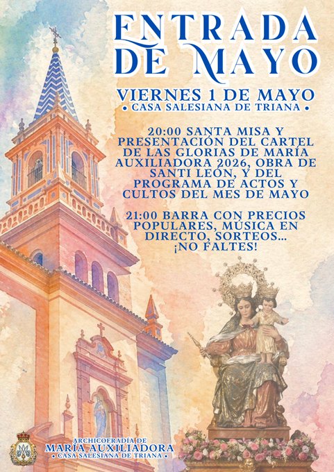 maría auxiliadora triana - presentación orlas - 1 mayo