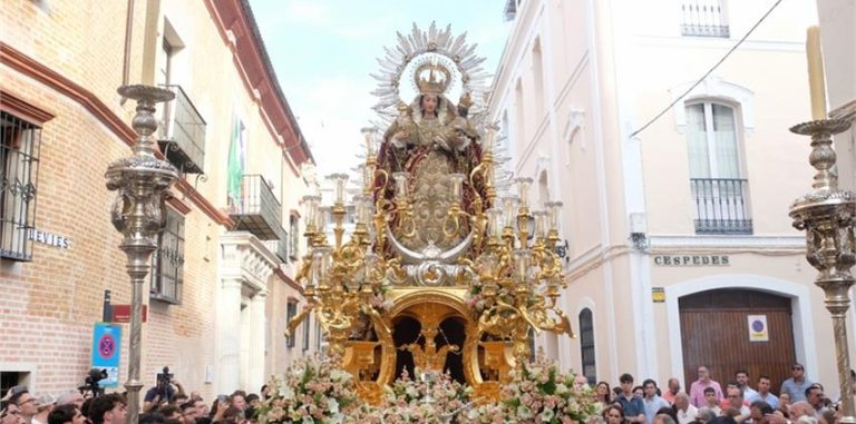 virgen de la alegría - salida procesional