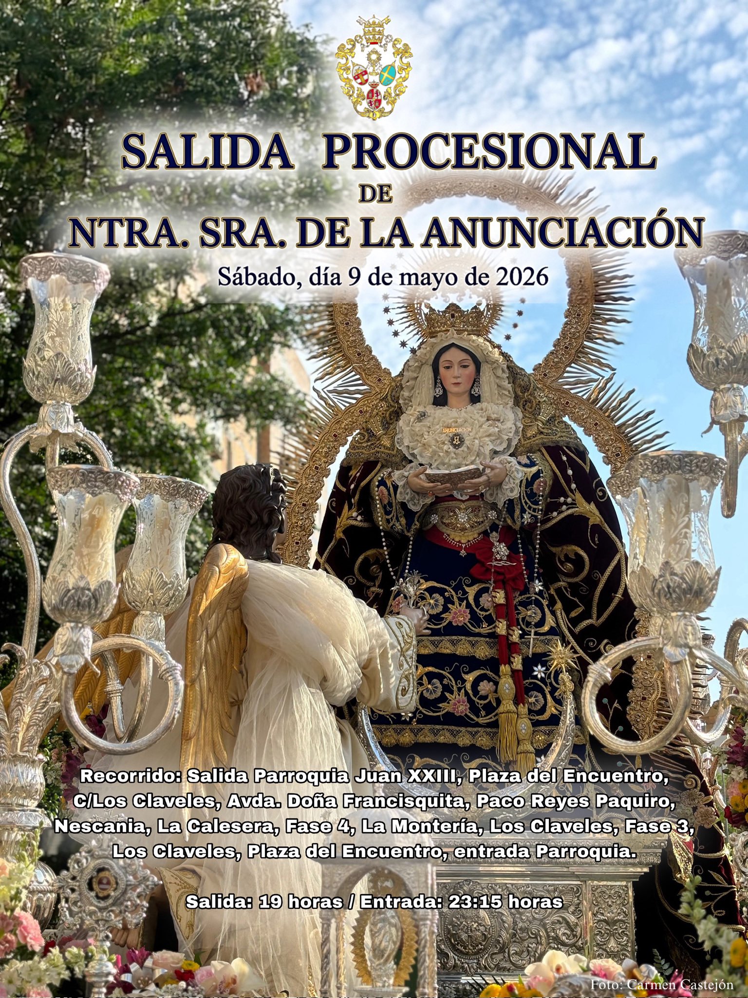 anunciación juan xxiii - salida procesional - 9 mayo