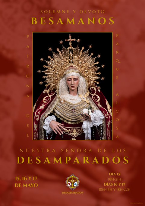desamparados de alcosa - besamanos - 17 mayo