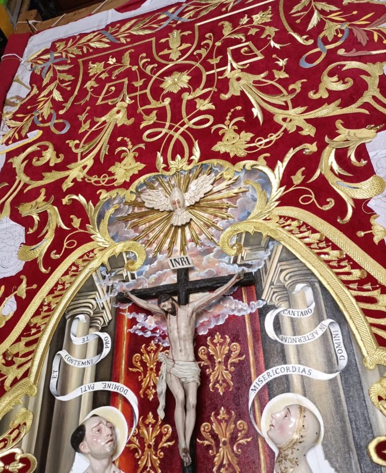 desamparados santo ángel - techo palio