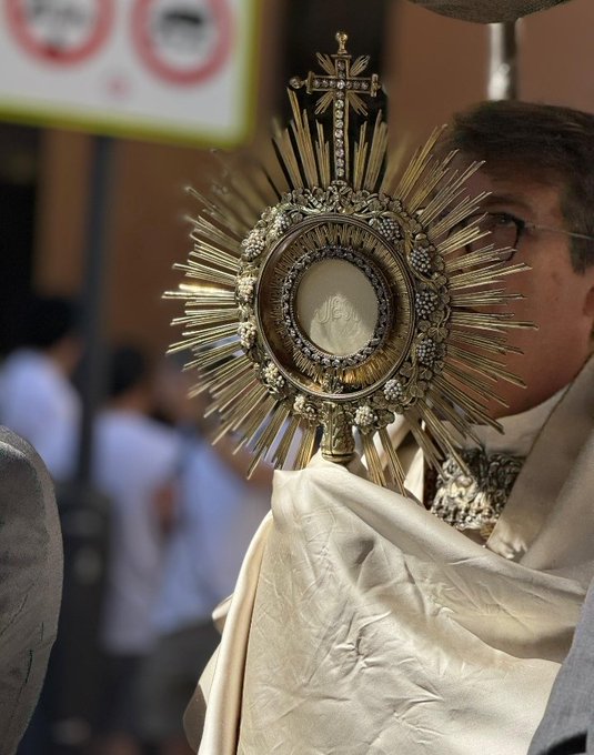 la candelaria - procesión eucarística - 10 mayo