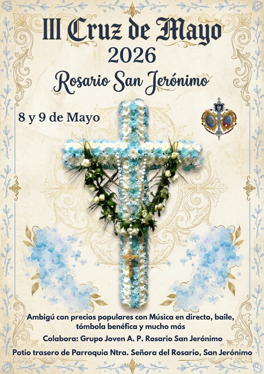 rosario san jerónimo - cruz de mayo - 8 y 9 mayo