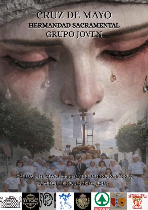 sacramental camas - cruz de mayo - 9 mayo
