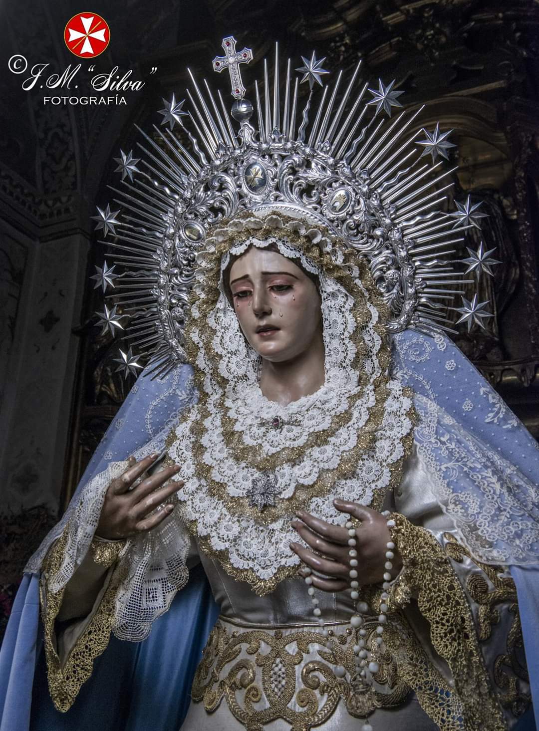 san esteban - virgen de los desamparados - jose manuel silva
