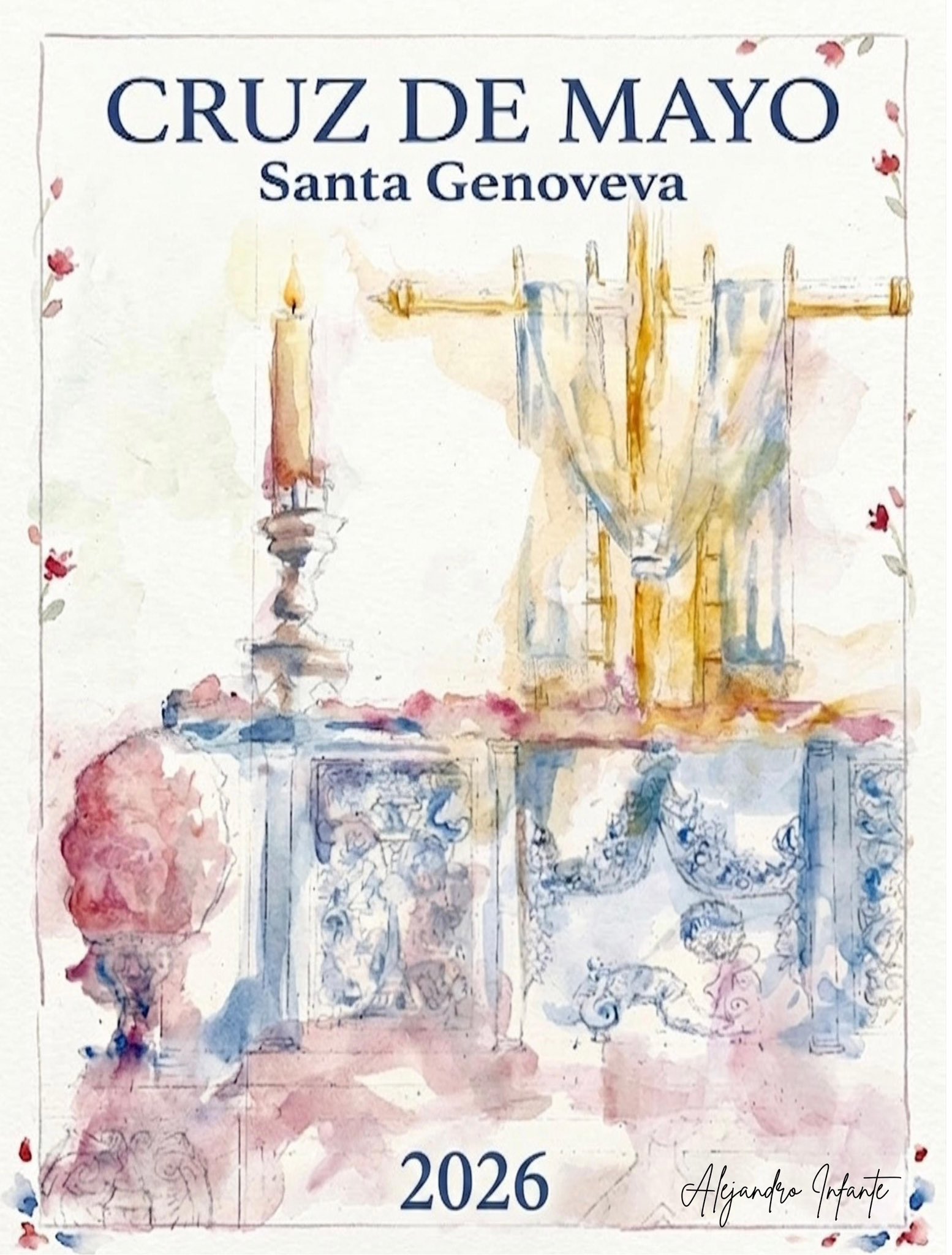 santa genoveva - cruz de mayo - 16 mayo