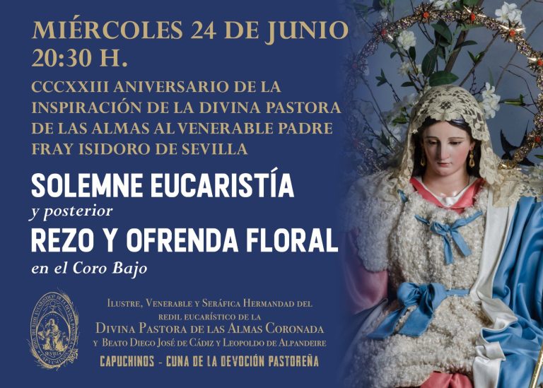 divina pastora de capuchinos - eucaristía