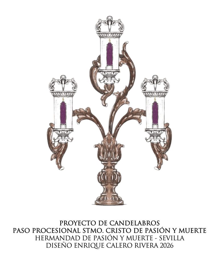 pasión y muerte - proyecto candelabros