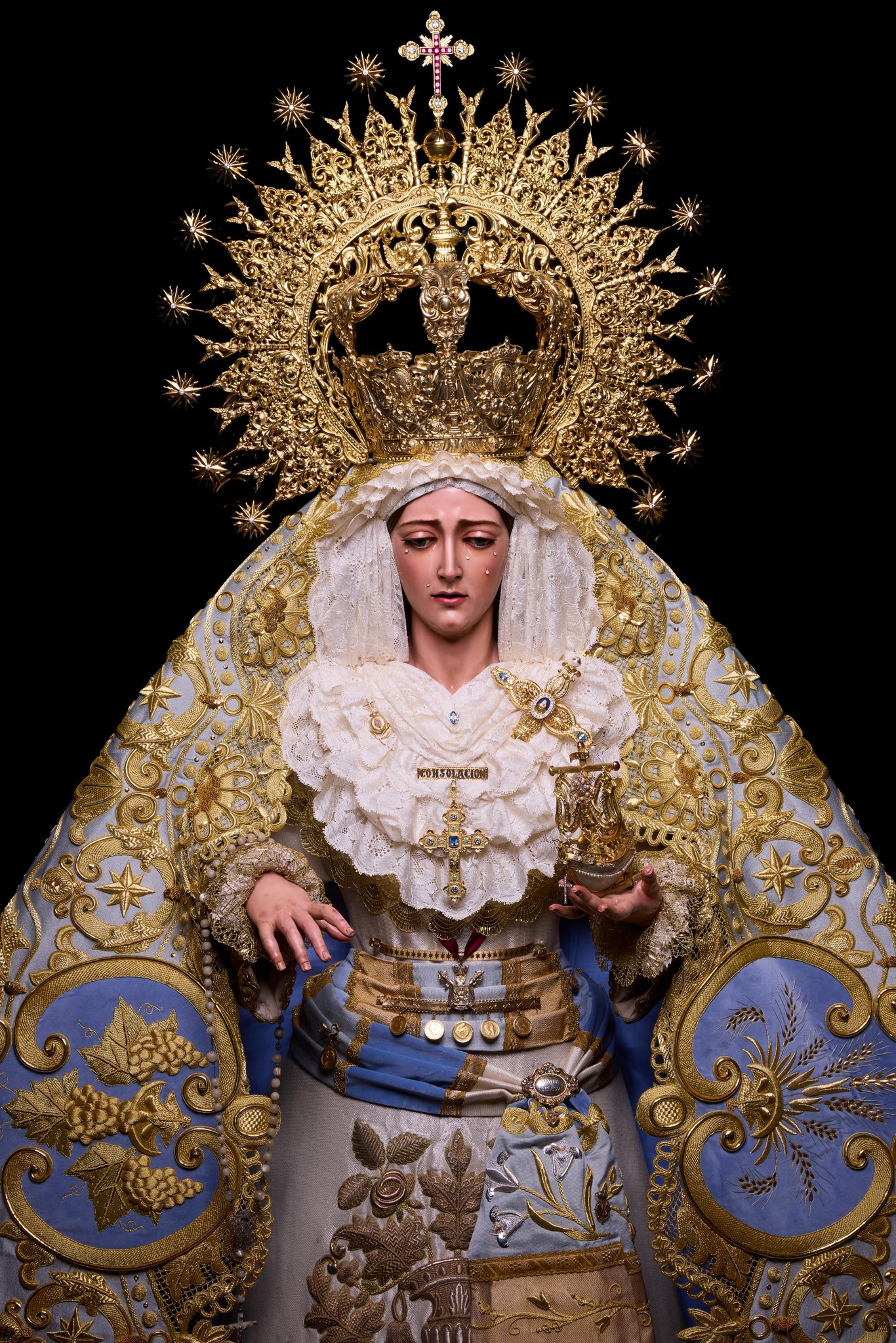 la sed - virgen de consolacion en besamanos