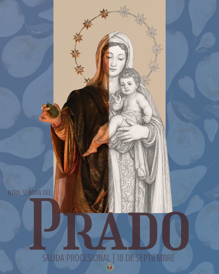la paz - virgen del prado - cartel de salida