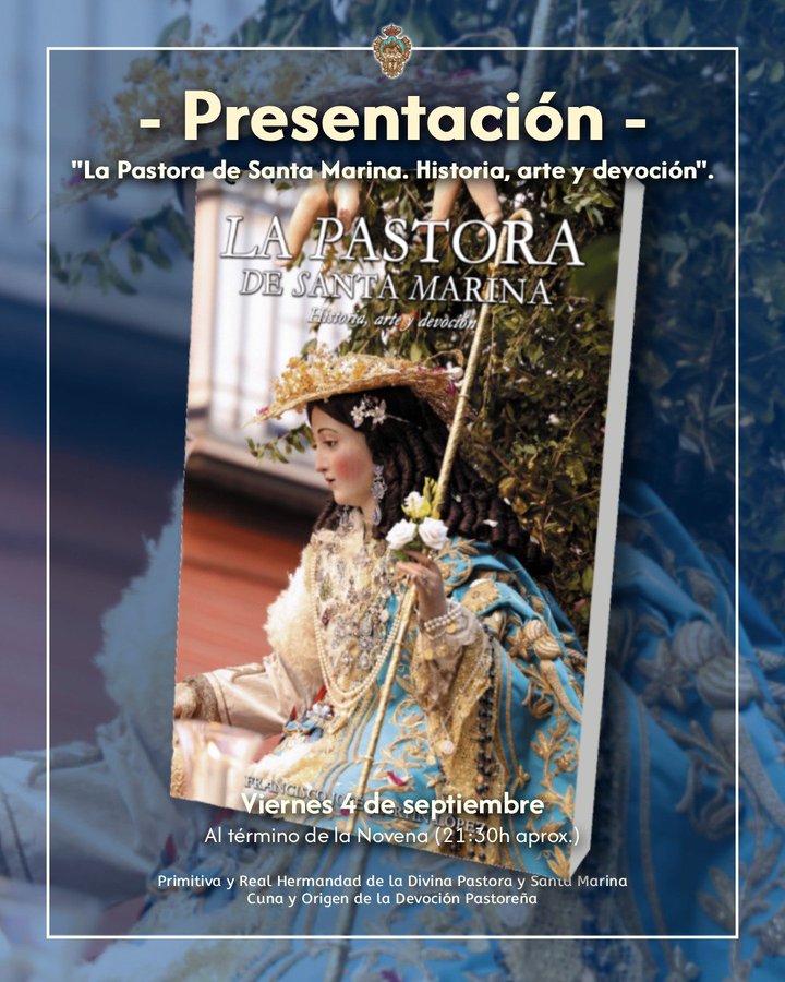 pastora santa marina - presentación libro