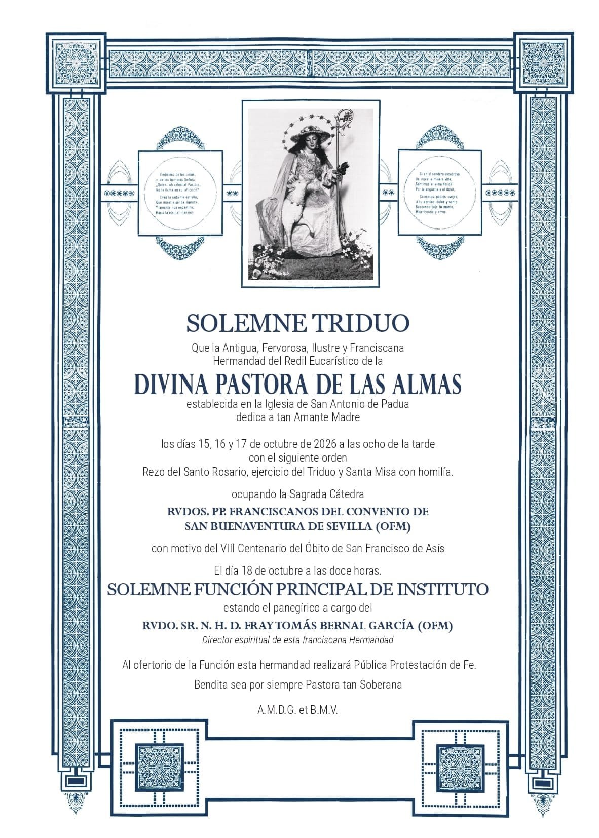 divina pastora de san antonio